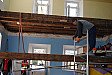 Výměna stropních trámů a obnova kulturního sálku v Kadově 2